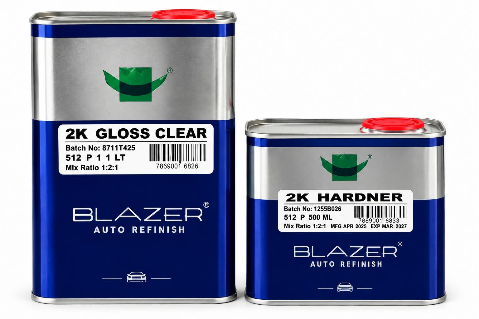Blazer Hardener & Clearcoat